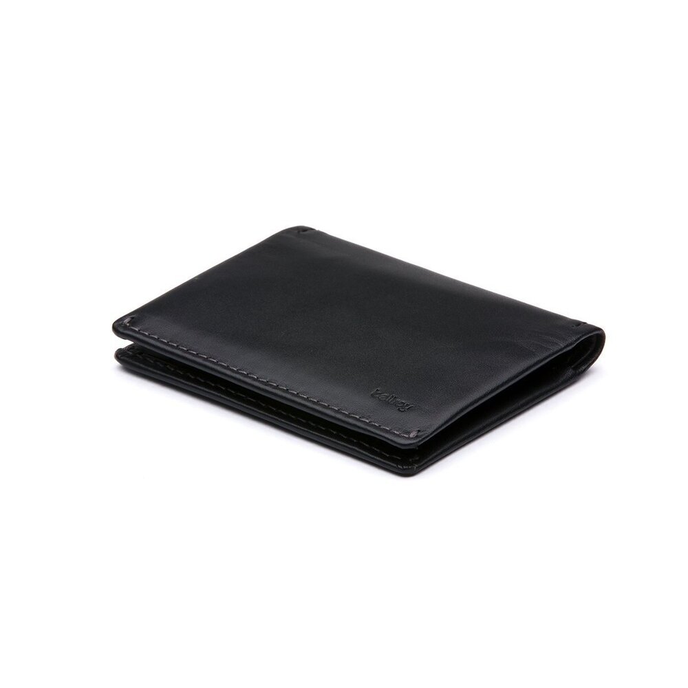 9849 Slim Sleeve, slim leather wallet Max. 8 cards and bills - Black